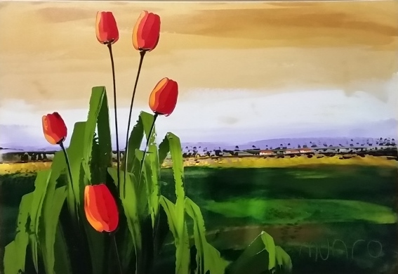 paul-munro--landscape-with-tulips