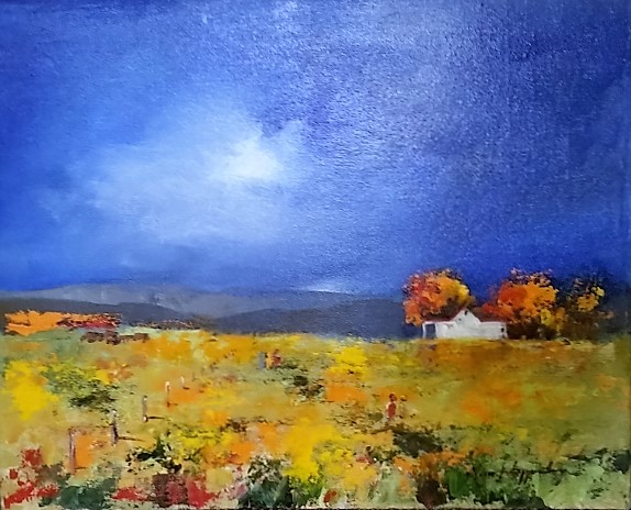 magriet-van-loggerenberg--landscape-blue-sky