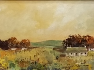 magriet-van-loggerenberg--landscape-yellow-sky